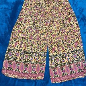 Cynthia Rowley Multicolor Floral Pants